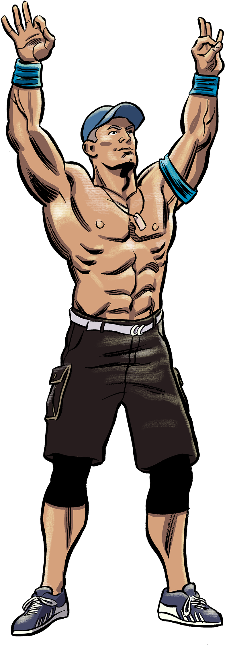 Wwe Epic Mobile Game Pitch - Fitness Professional Clipart (1200x2308), Png Download