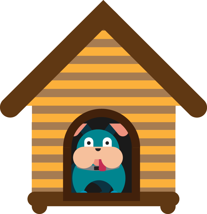 Best Insulated Dog Houses - Illustration Clipart (829x860), Png Download