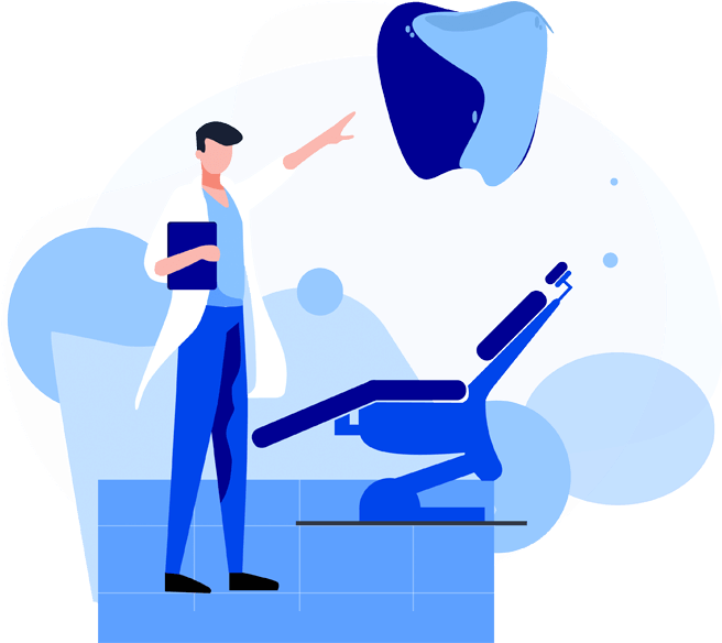 Dentist Soothing Dental - Dentist Clipart (687x588), Png Download