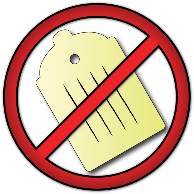 Tag Stripper En Mac App Store - No Symbol Clipart Transparent - Png Download (600x600), Png Download