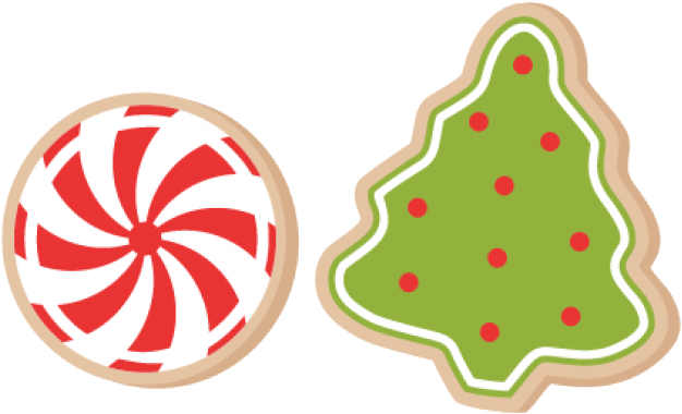 Christmas Clipart Cookie - Clip Art Christmas Cookies - Png Download (640x480), Png Download
