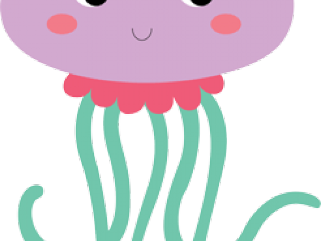 Jellyfish Clipart Ace - Png Download (640x480), Png Download
