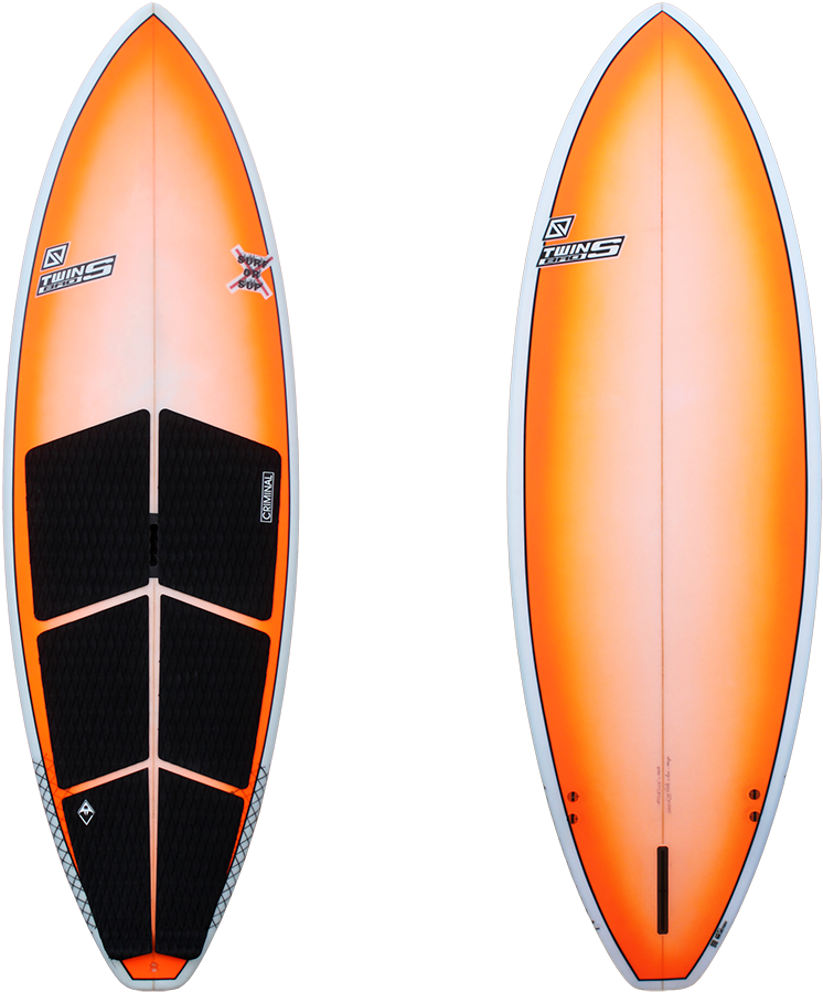 Surfboard Clipart Transparent - Twinsbros Bull - Png Download (1000x1000), Png Download