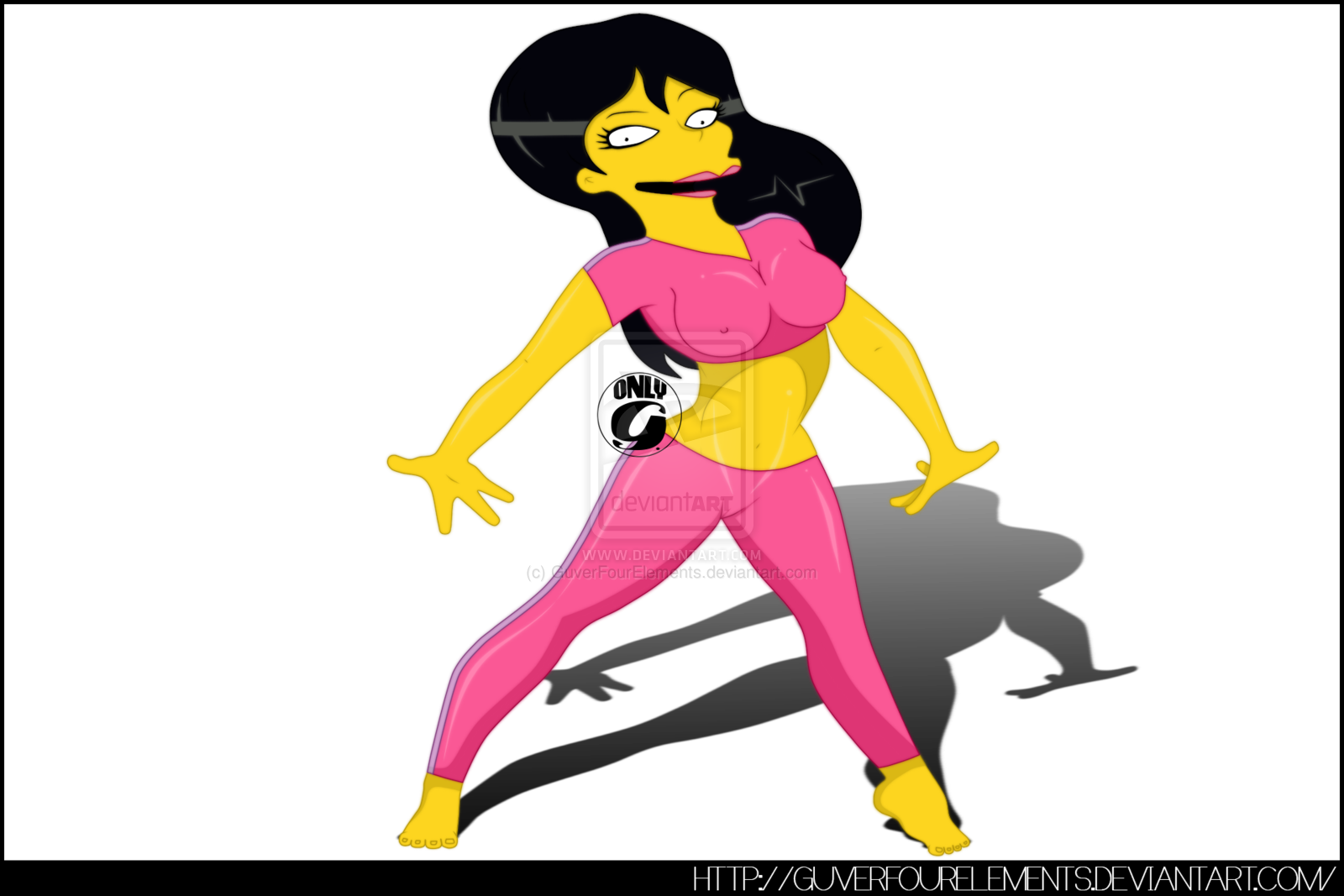 Jessica Lovejoy By - Los Simpson Jessica Alegria Clipart (1600x1067), Png Download