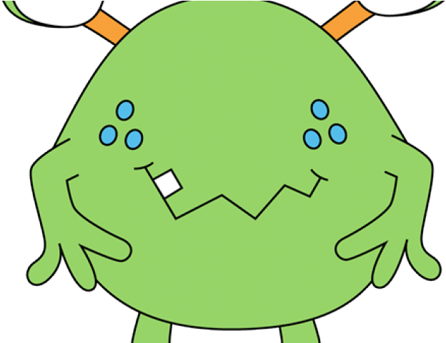 Monster Clipart Ghost - Cute Png Monster Transparent Png (640x480), Png Download