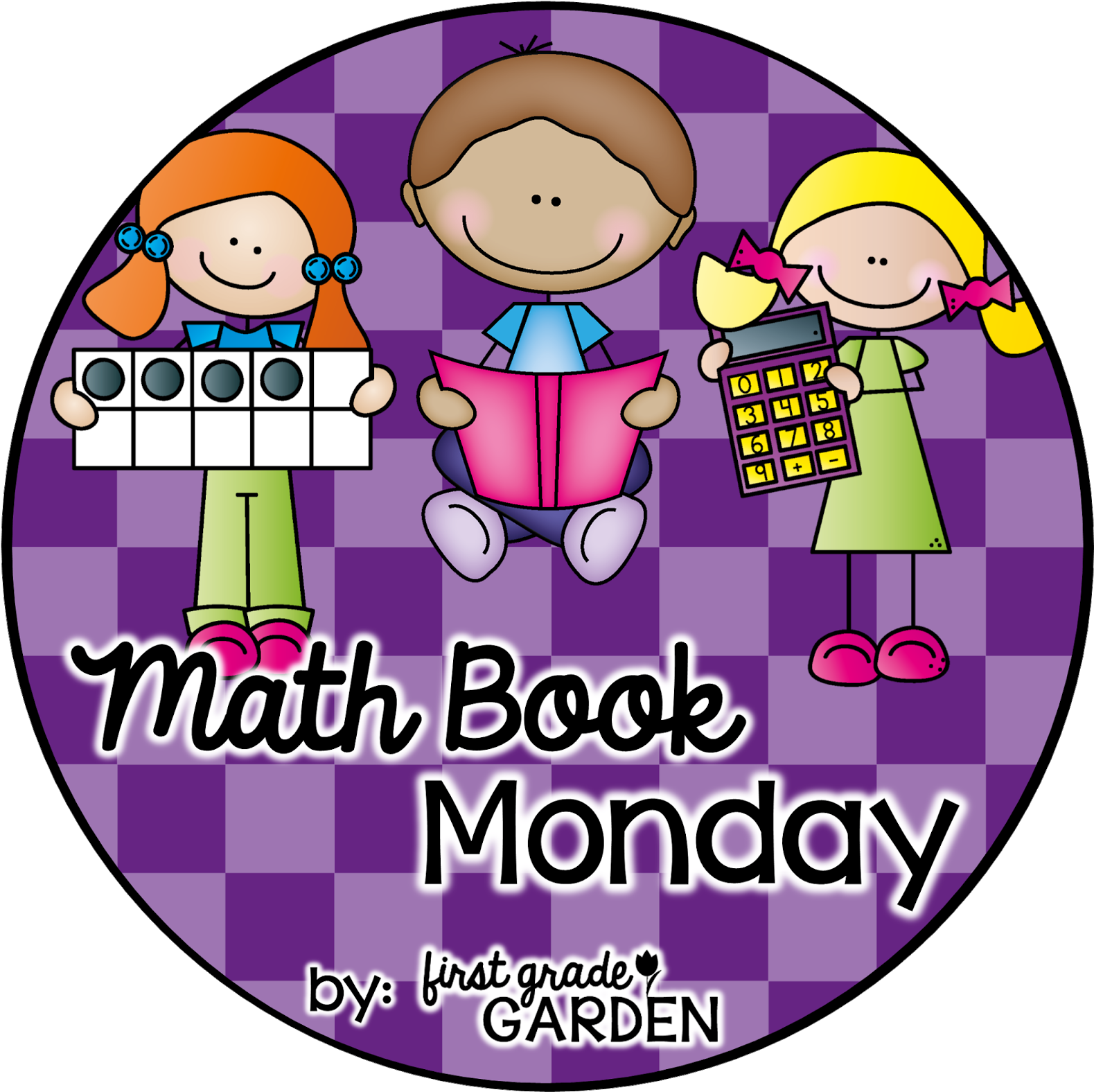 I'm Back Today With Math Book Monday - Book Clipart (1600x1600), Png Download