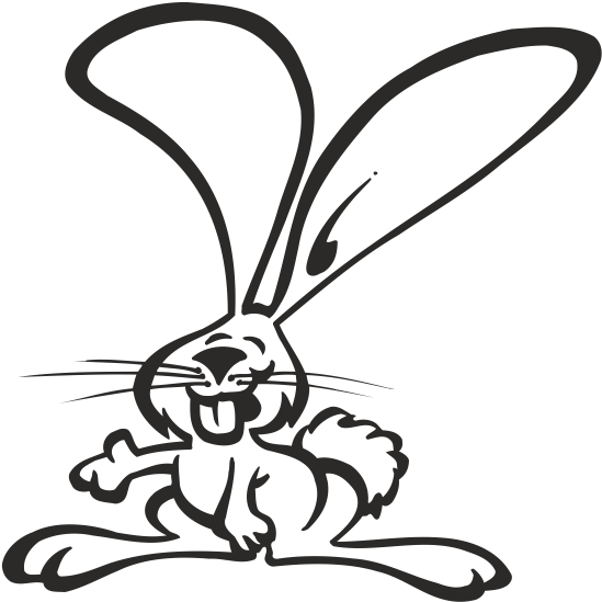 Photo About Rabbit Cartoon Bunny Vector Clipart Created - Tegneserie Kanin - Png Download (600x600), Png Download