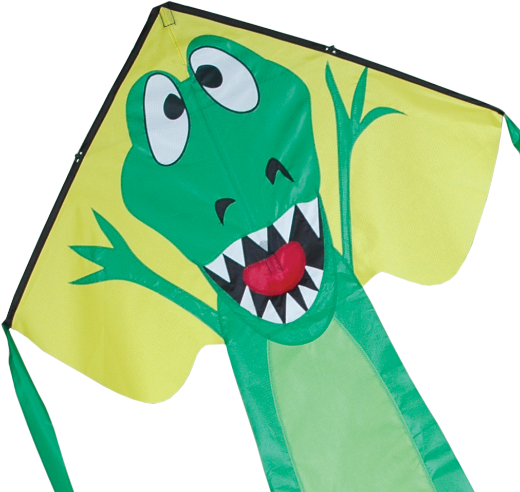 Regular Easy Flyer Kite - Premier Alligator Regular Easy Flyer Kite, Multi Clipart (1024x1024), Png Download
