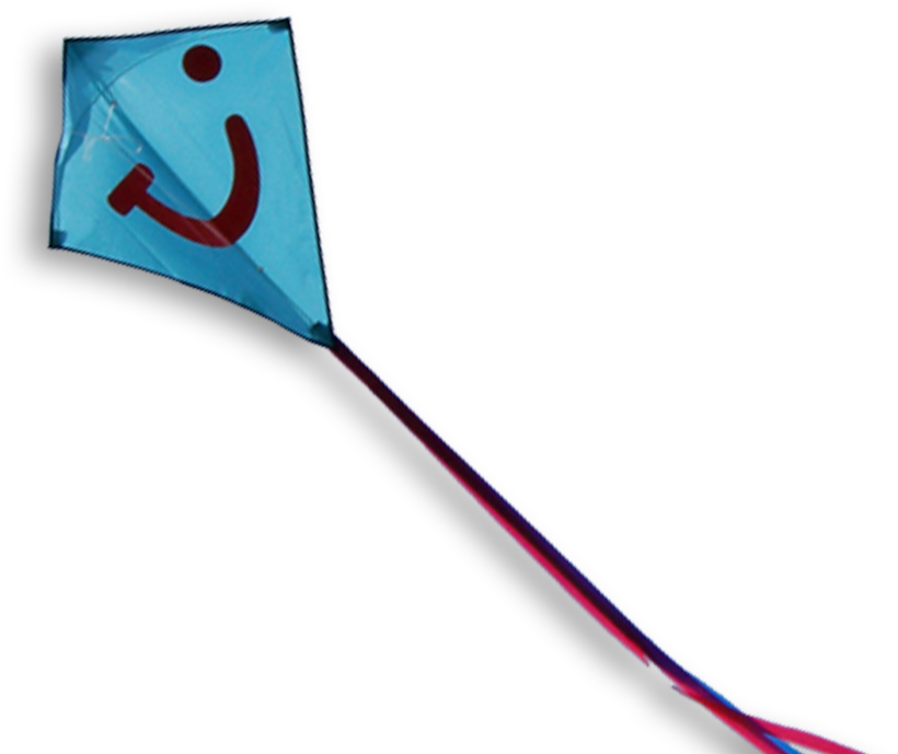 Publicity Kite With Imprint Logo Publiciteit Vlieger Clipart (1000x703), Png Download