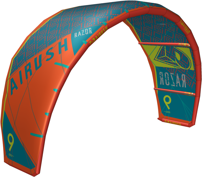 Airush Razor 11m - Air Rush Kite 2018 Clipart (800x800), Png Download