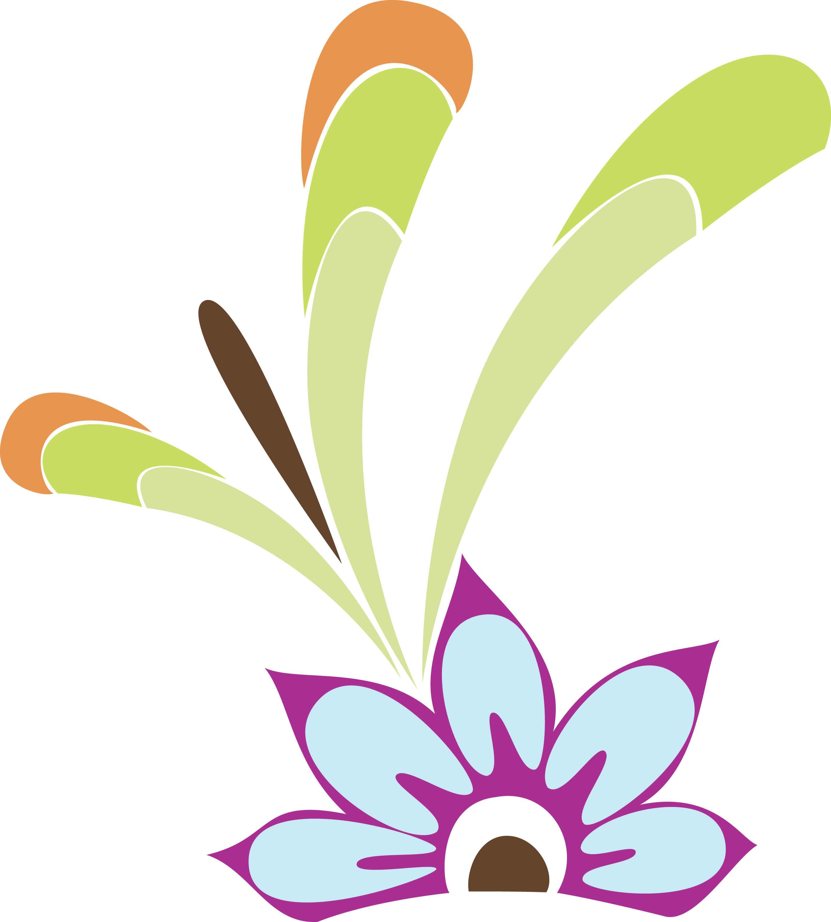 Trinetra About Free Symbols Signs Patterns Graphics - Flower Clipart (2817x3126), Png Download