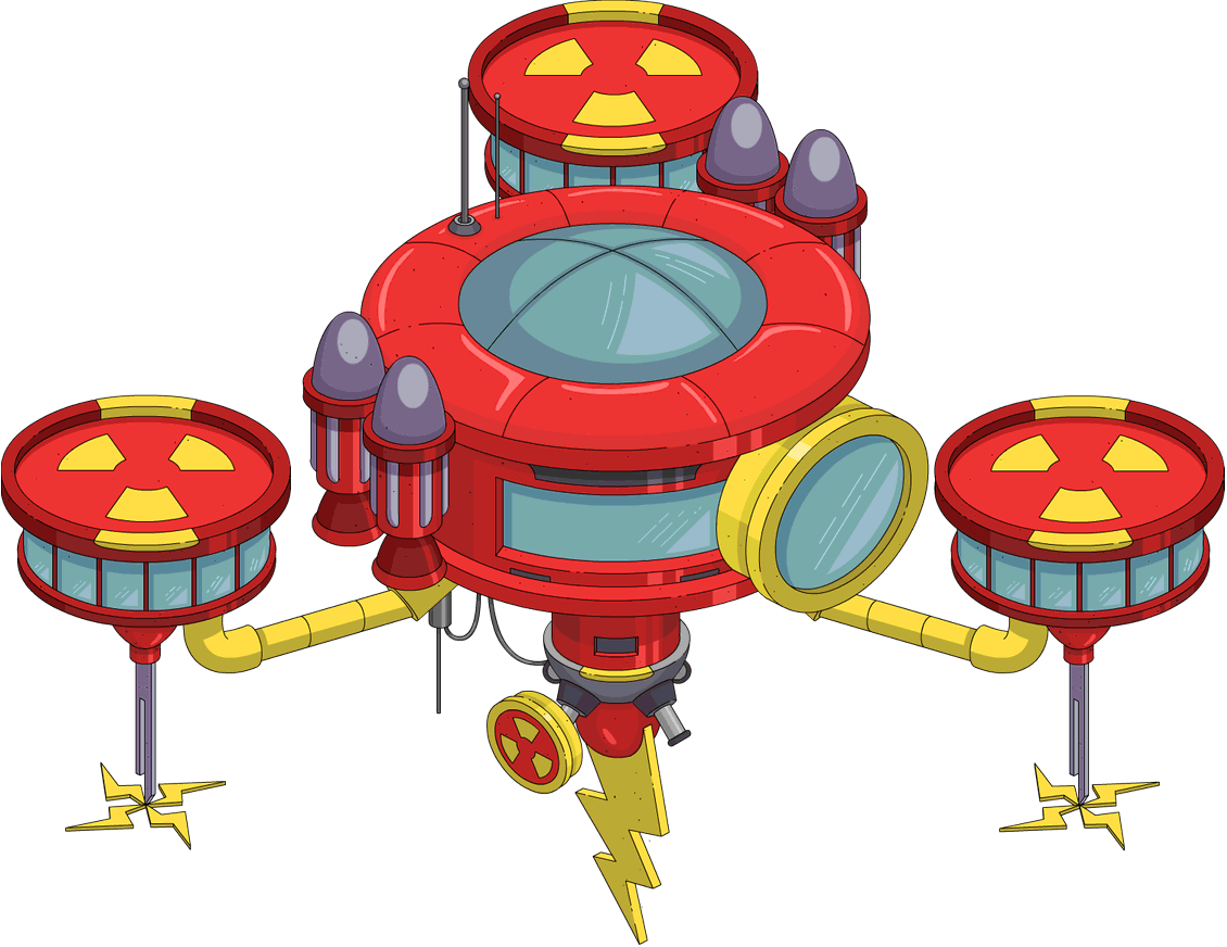 Tapped Out Air Fortress New - Simpsons Tapped Out Superheroes Clipart (1130x872), Png Download