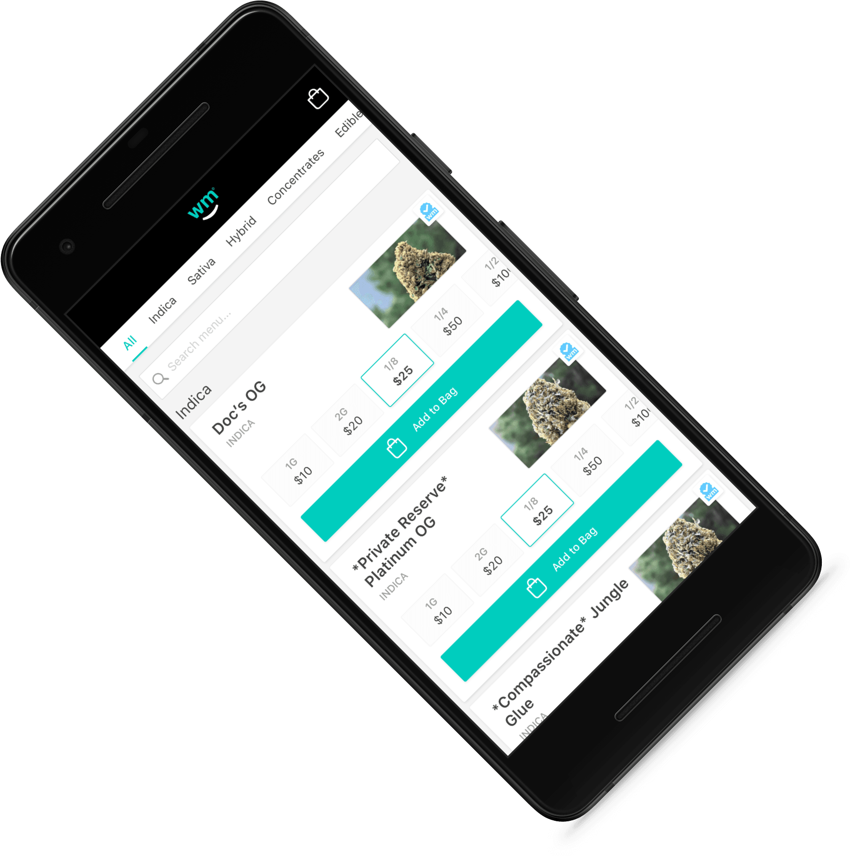 Pickup & Deliverybeta - Weedmaps App Clipart (1702x1703), Png Download