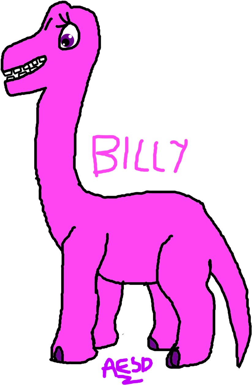 Brachiosaurus Pink Clipart (900x1394), Png Download