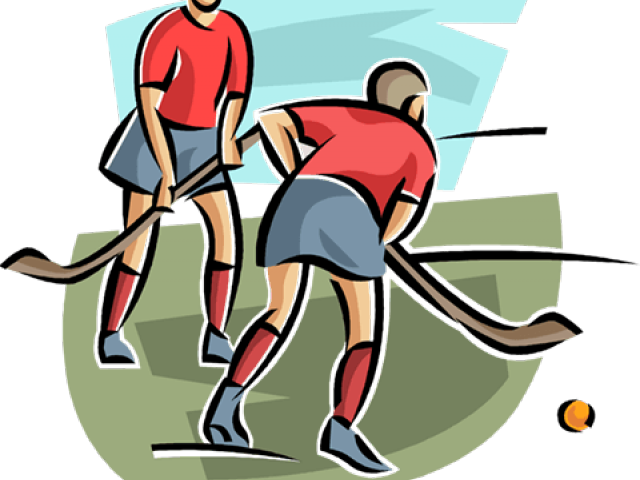 Field Hockey Clipart Sport Person - Clip Art - Png Download (640x480), Png Download