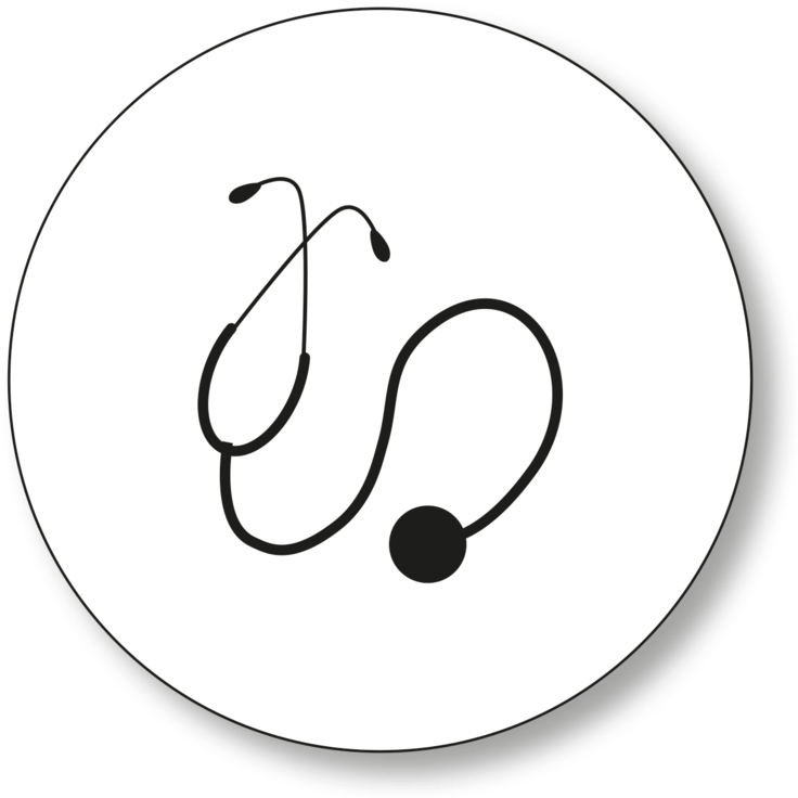 Medically Prudent The System Has A Positive Influence - Line Art Clipart (768x768), Png Download