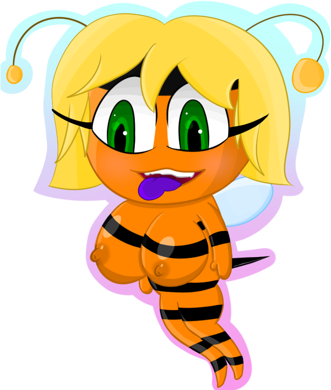 Bee Boobs - Cartoon Clipart (685x816), Png Download