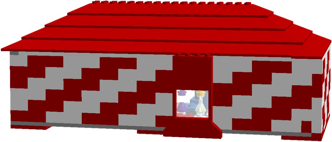 The Barber Shop - House Clipart (1600x789), Png Download