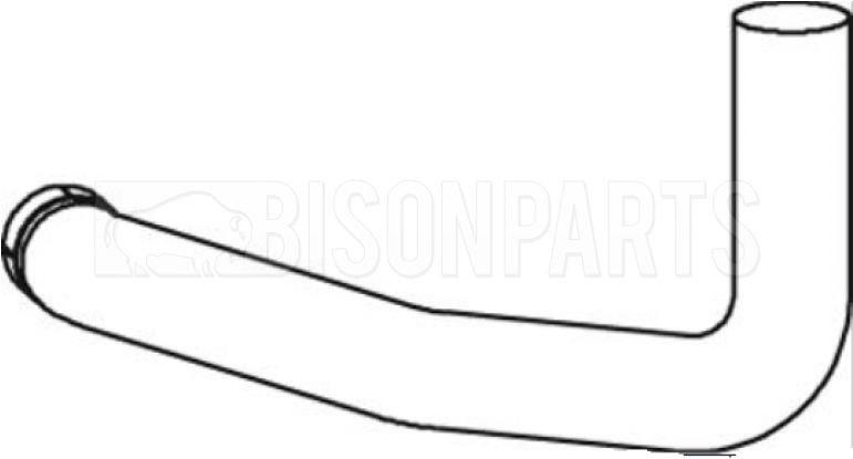 Exhaust Intermediate Pipe - Sketch Clipart (770x770), Png Download