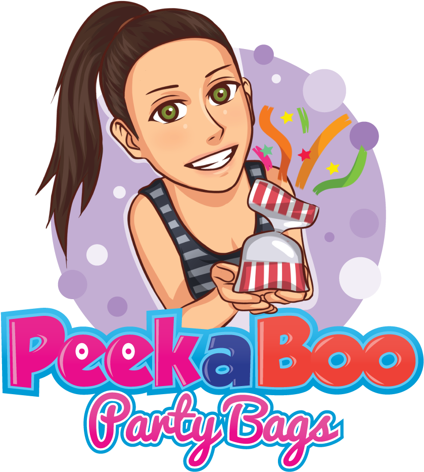 Peekaboo Party Bags - Birthday Clipart (838x993), Png Download