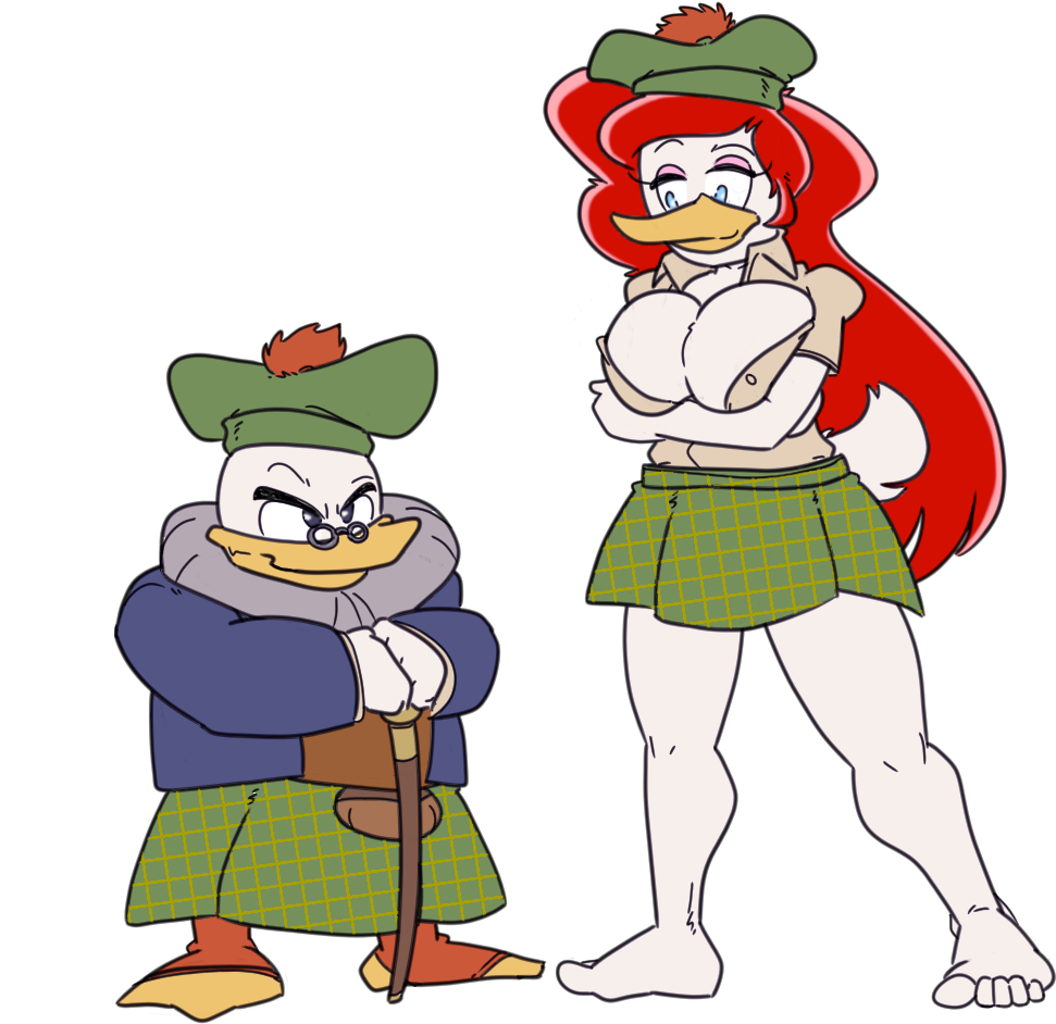 World's 2nd Richest Quack - Cartoon Clipart (1000x1000), Png Download