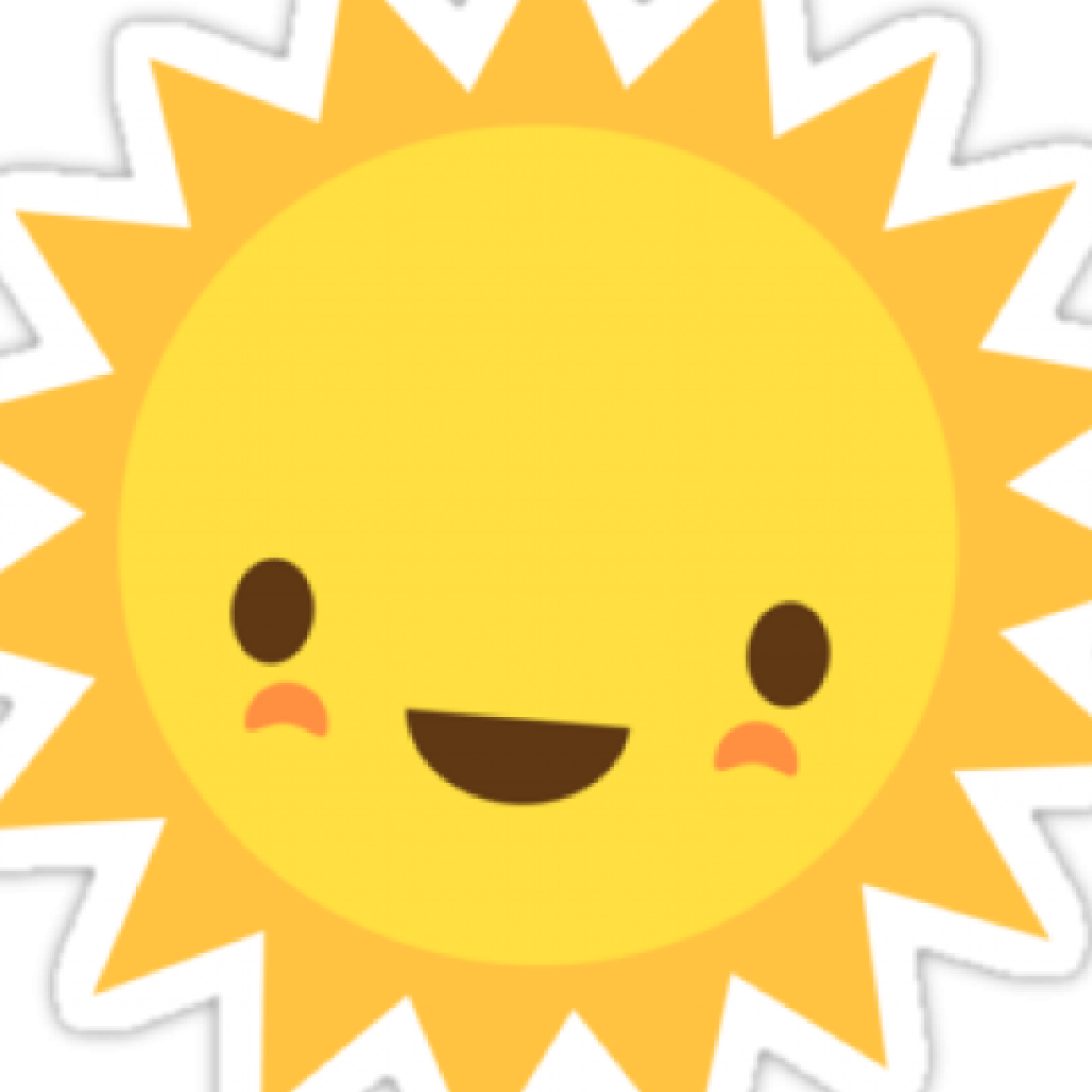 Cute Sunshine Clipart 19 Cute Sun Clip Art Free Download - Clip Art - Png Download (1024x1024), Png Download