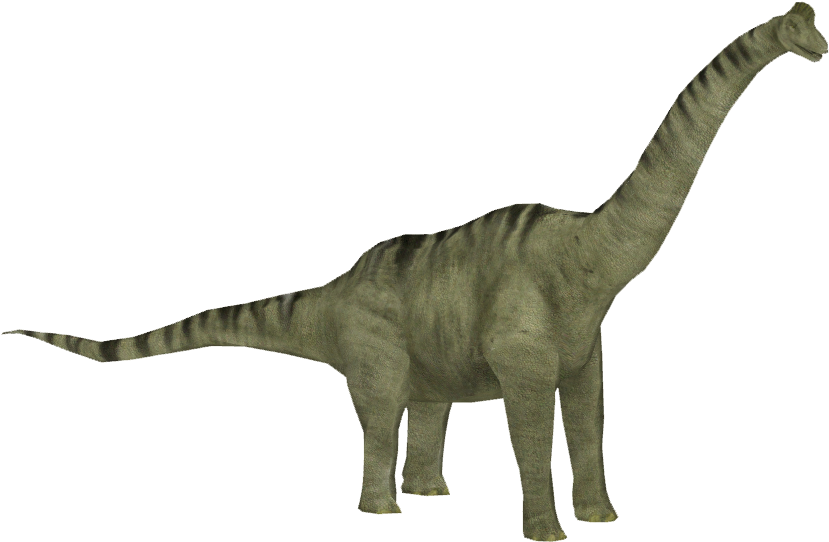 Brachiosaurus Png Clipart - Jurassic Park Brachiosaurus Png Transparent Png (828x828), Png Download