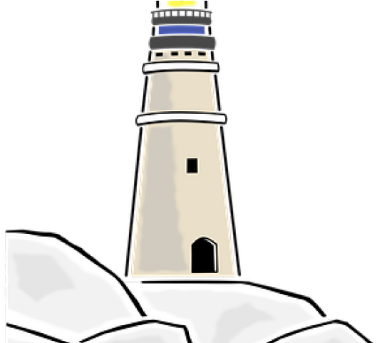 Lighhouse Clipart Old Lighthouse - Light Houses Drawing - Png Download (640x480), Png Download