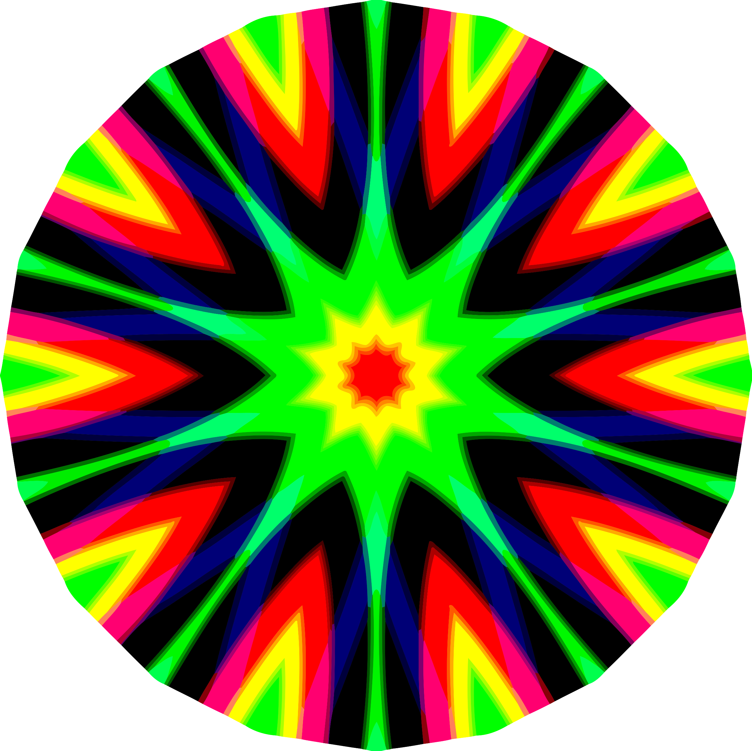 Big Image - Kaleidoscope Universe Clipart (2400x2397), Png Download