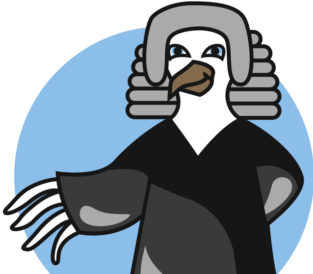 Welcome - Legal Eagle Cartoon Clipart (638x558), Png Download
