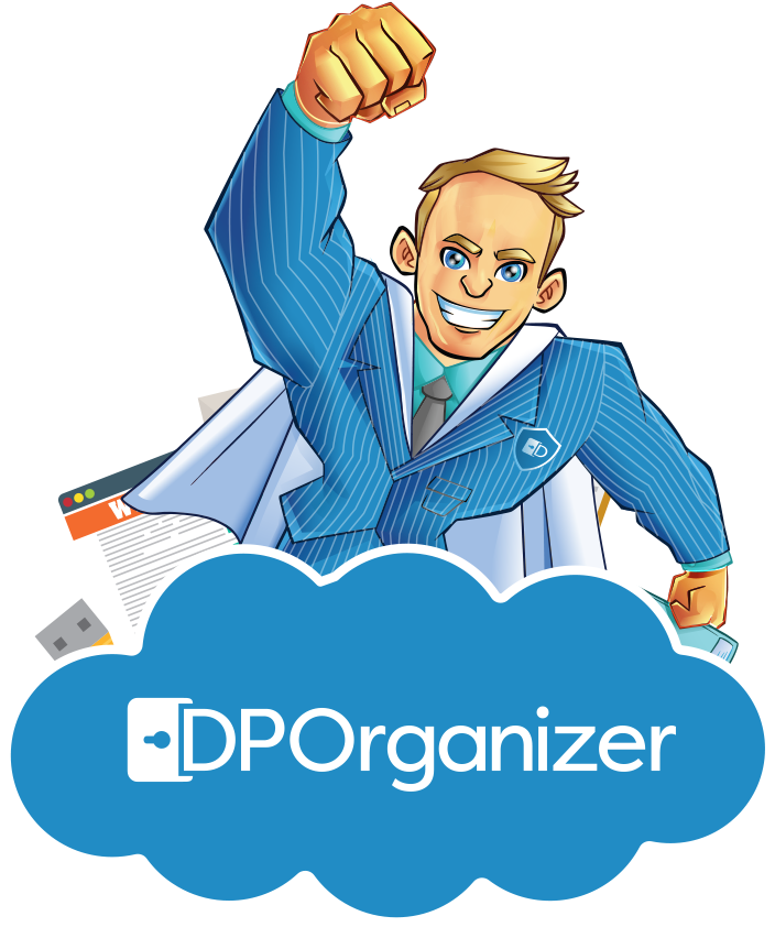 Illustration Of Superhero Dpo - Privacy Policy Clipart (1000x1000), Png Download