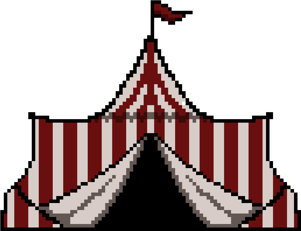Carnival Tent - Illustration Clipart (1200x1200), Png Download