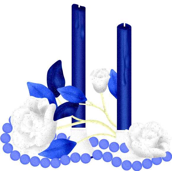 Candles And Pearls - Snow Clipart (600x596), Png Download