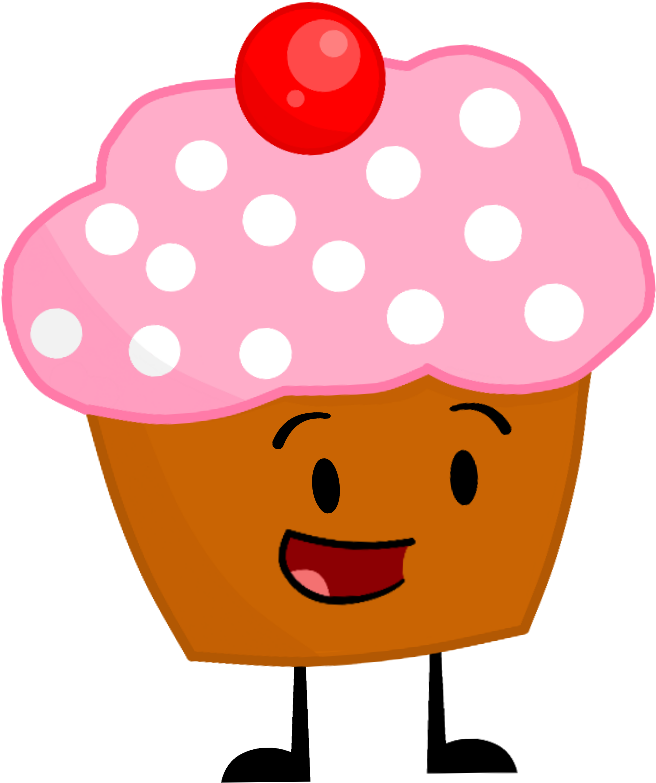 Sweet Cupcake - Object Mayhem Cupcake Body Clipart (1055x911), Png Download