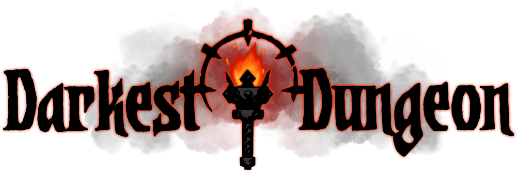 Torch Transparent Dungeon - Darkest Dungeon Logo Png Clipart (1067x357), Png Download