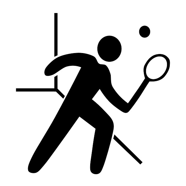 Squash - Racquetball Clip Art - Png Download (596x596), Png Download
