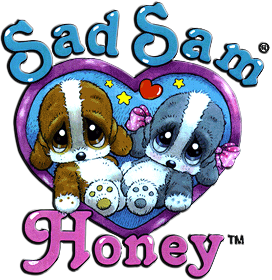 Sad Sam And Honey Basset Hound Puppy Dog Treasure Keepers - Sad Sam And Honey Cartoon Clipart (600x582), Png Download