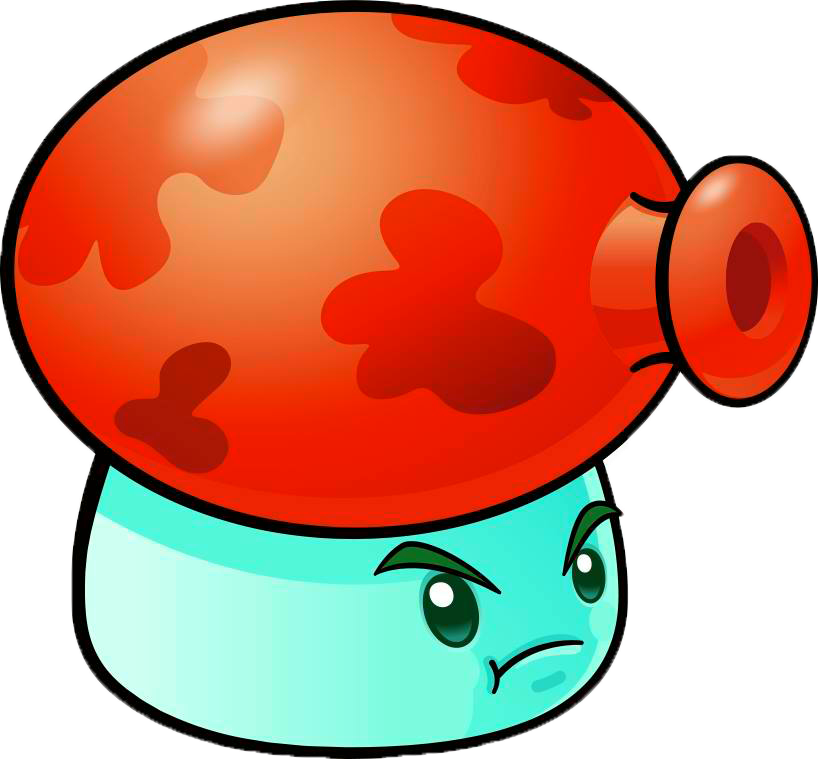 Colide Shroom Plants Vs Zombies Character Creator - Fume Shroom Pvz Gw 2 Clipart (818x759), Png Download