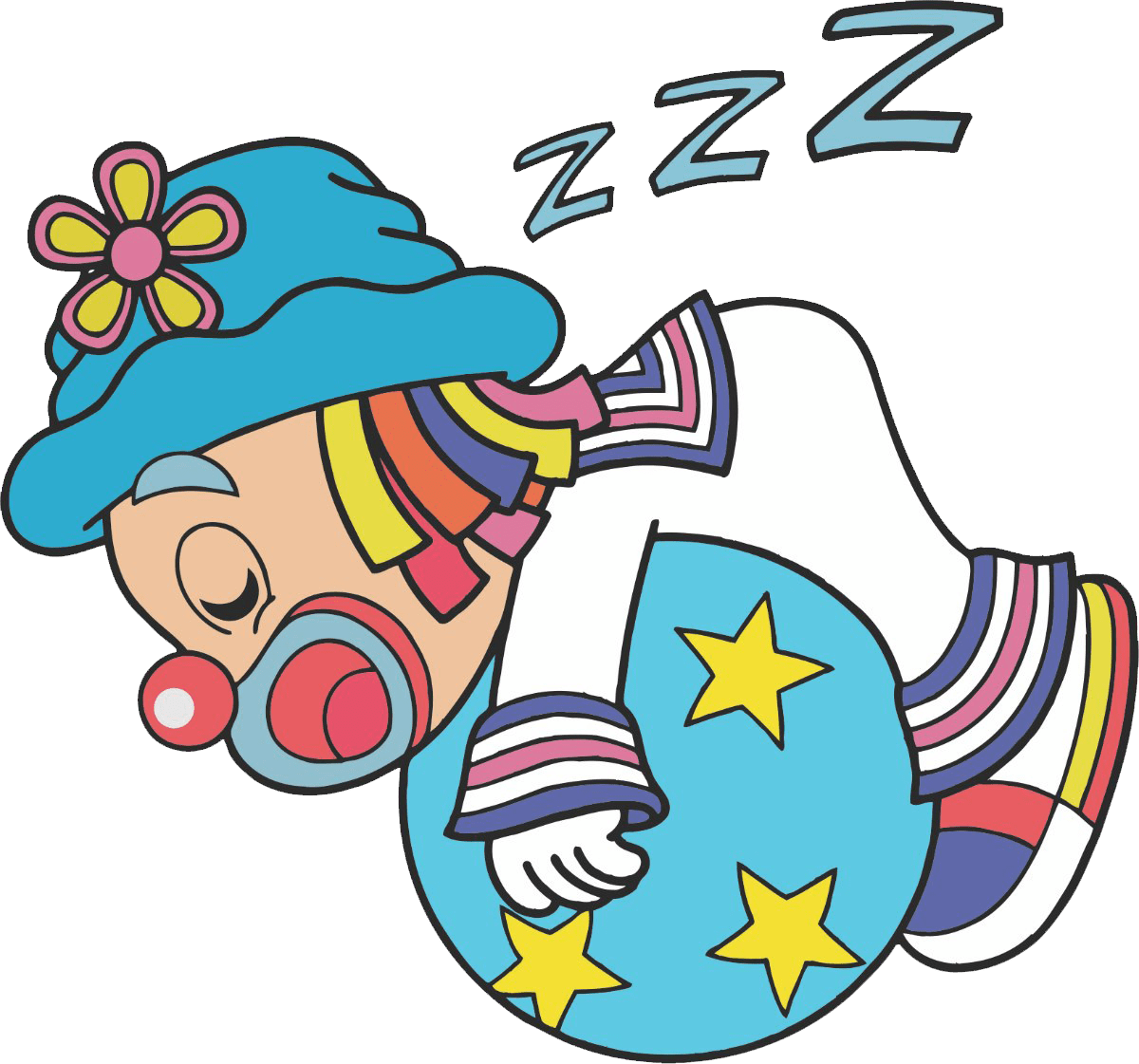 Funny Baby Clown Images Are Free To Copy For Your Personal - Gif Animado Patati Patata Clipart (600x600), Png Download