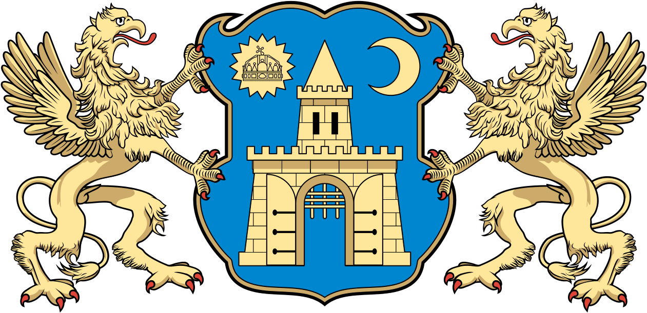 Coa Hungary Town Budapest 5th Big - Lipotváros Clipart (1280x628), Png Download