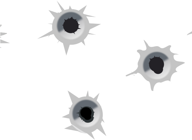 Original - Bullet Holes Png Clipart (640x480), Png Download