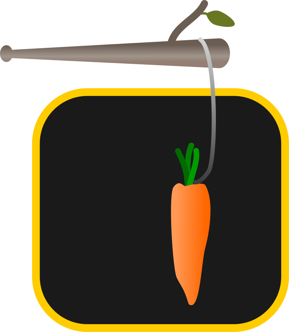 Png Transparent Carrot Clipart Svg - מקל וגזר (1000x1148), Png Download