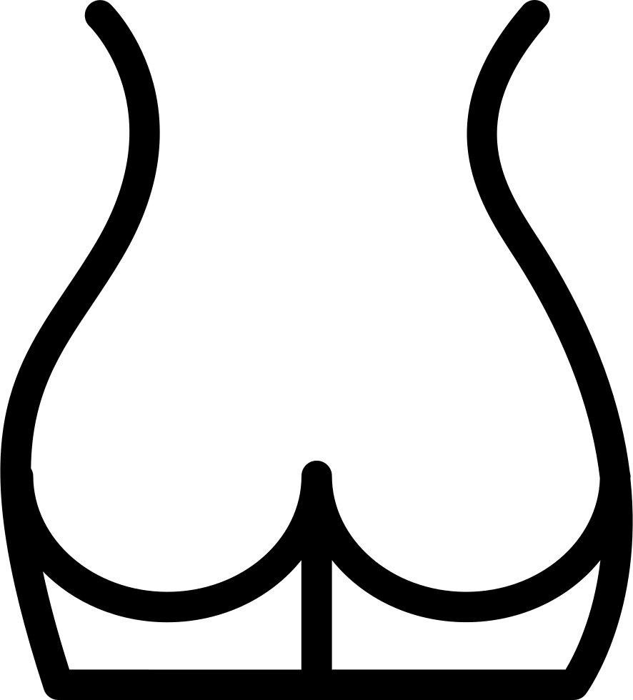 Back Part Of The Body Showing Butt Area Comments - Free Butt Svg Clipart (886x980), Png Download
