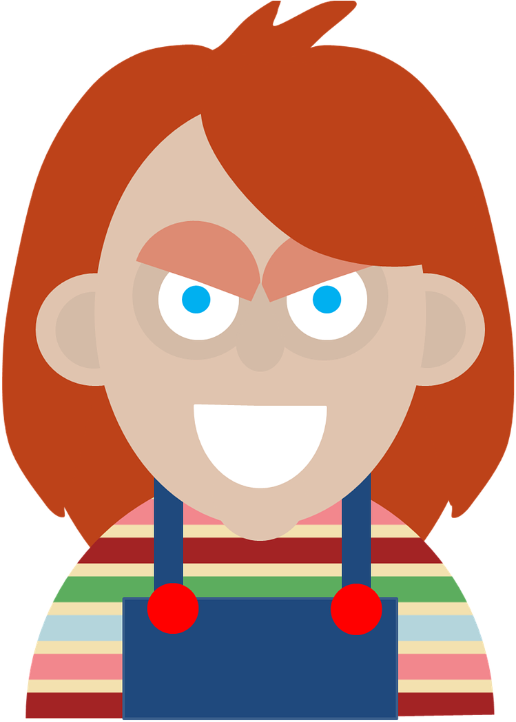 Halloween,character Of Pictures, Free - Halloween Horror T-shirt With Famous Movie Character Clipart (1280x1048), Png Download