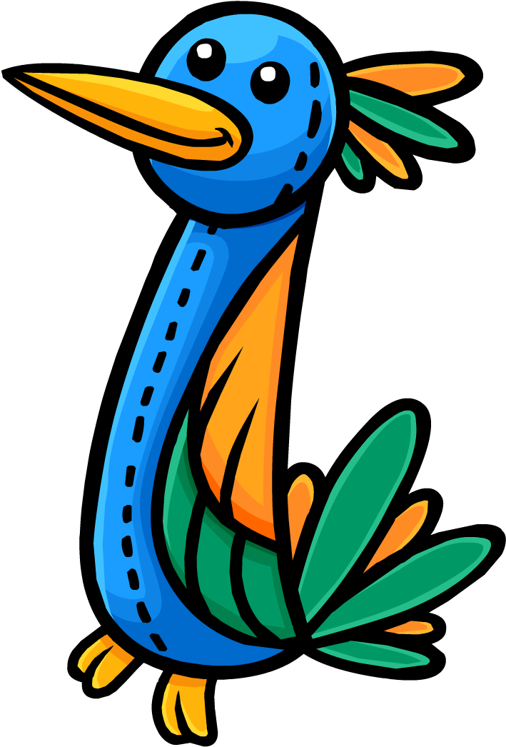 Rare Clipart Tropical Bird - Club Penguin Tropical Bird - Png Download (1045x1045), Png Download