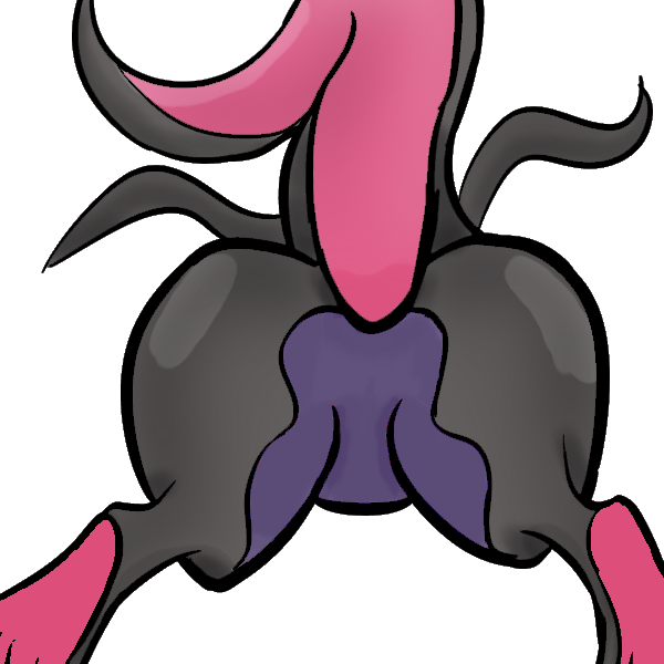 Salazzle Butt - Pokemon Salazzle Butt Clipart (600x600), Png Download