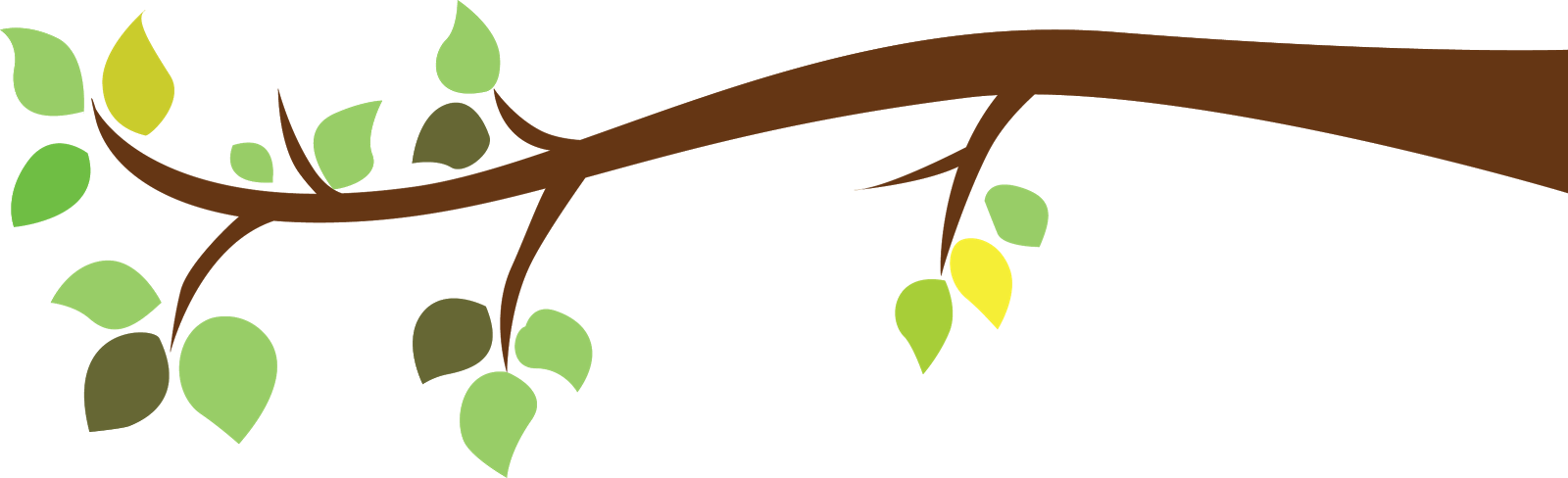 Clipart De Búhos De Colores - Buhitos Animados Png Transparent Png (1600x488), Png Download