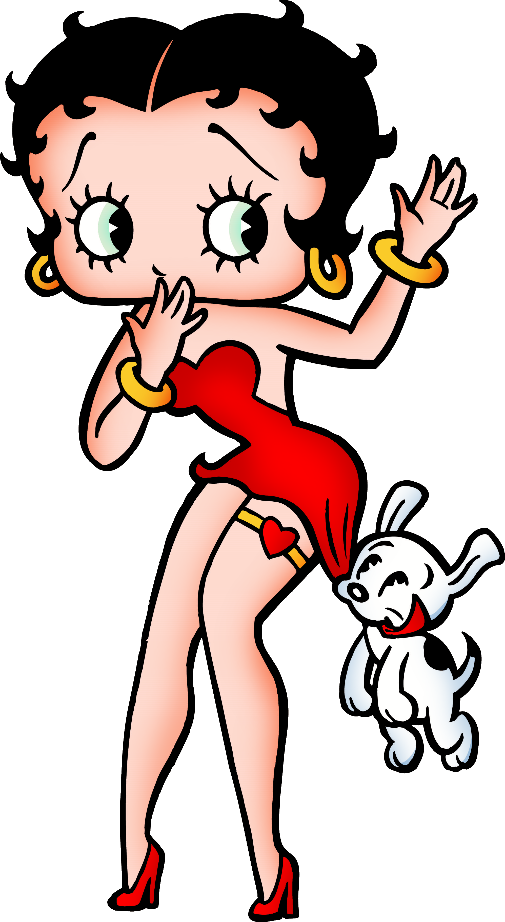 The Most Awesome Images On The - Betty Boop Clipart (1995x3643), Png Download