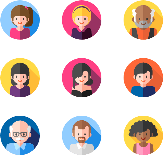 Woman Icons Free Avatar - Distribution Icon Clipart (600x564), Png Download