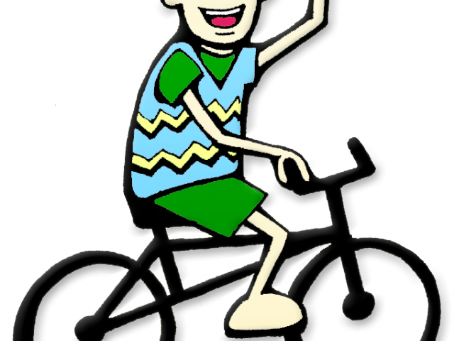Cycling Clipart Childrens Bike - Bicycle - Png Download (640x480), Png Download